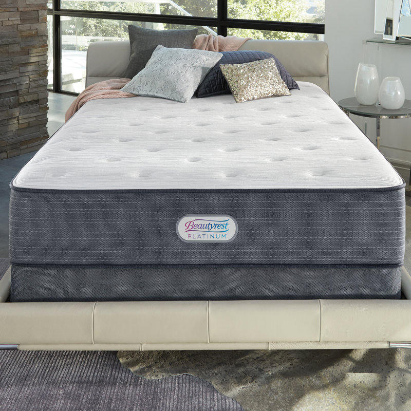 Beautyrest Platinum 13" Plush Pillow Top Hybrid Mattress and Box Spring